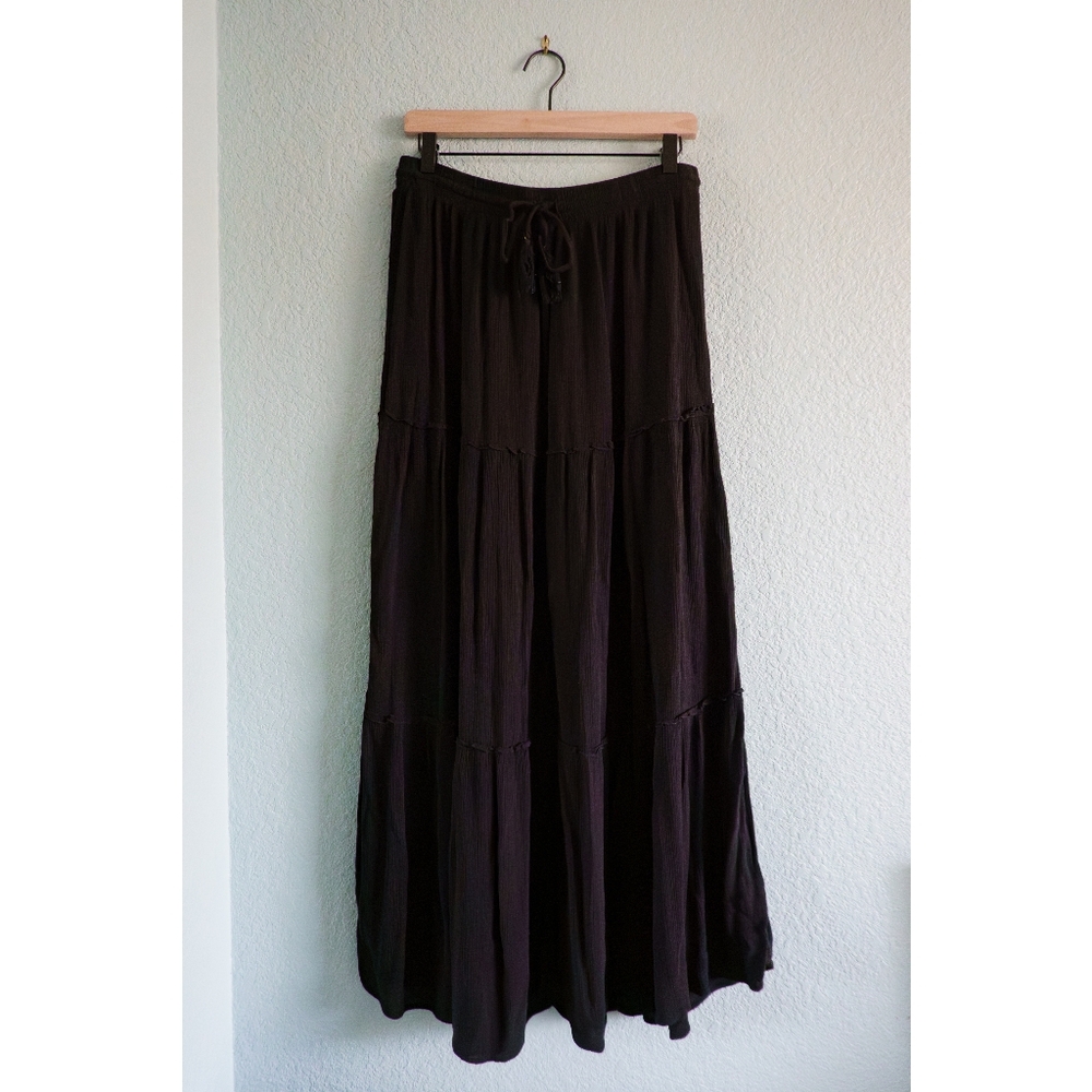 Mossimo | Tiered Flowy Maxi Skirt